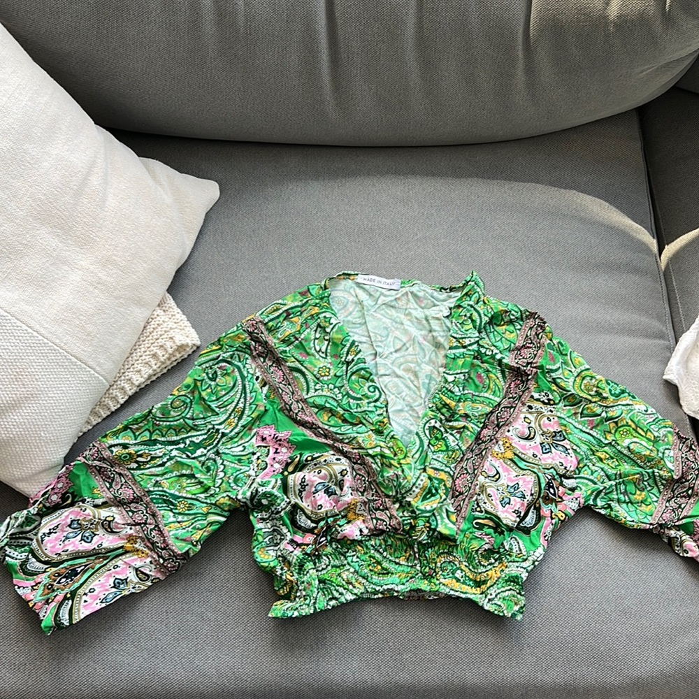 HANDMADE ITALIAN CROP TOP